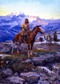 Tramperos libres 1911 Charles Marion Russell Indiana vaquero
